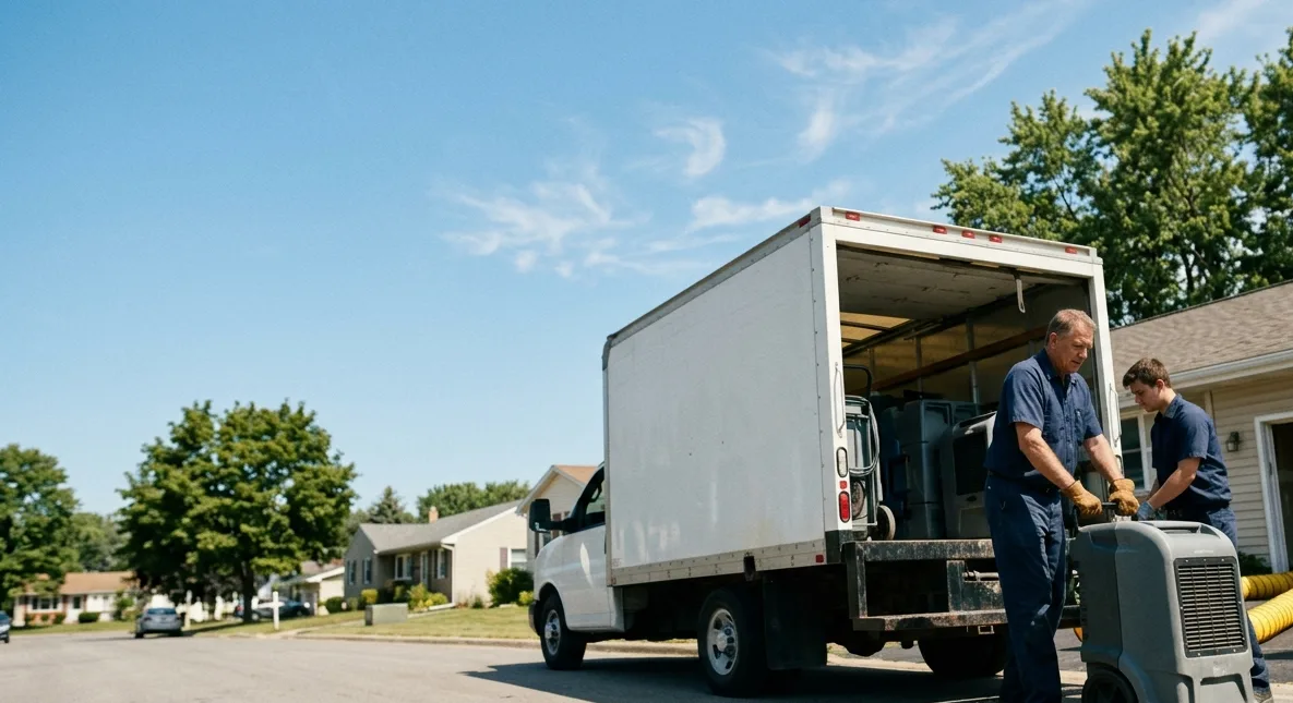 Water Damage Cleanup in Perronville, MI near me